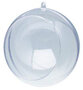 Plastic Bal transparant Open 