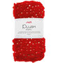 Stof Plush Rood met Sterretjes