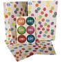 6 Cadeauzakjes Confetti + Sticker