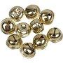 12 Belletjes Goud 13-15-17mm