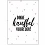 Wenskaart Dikke Knuffel voor jou!