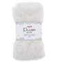 Stof Plush Wit met Glitter