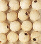 Kleinverpakking Houten kralen 8 mm - 95 stuks